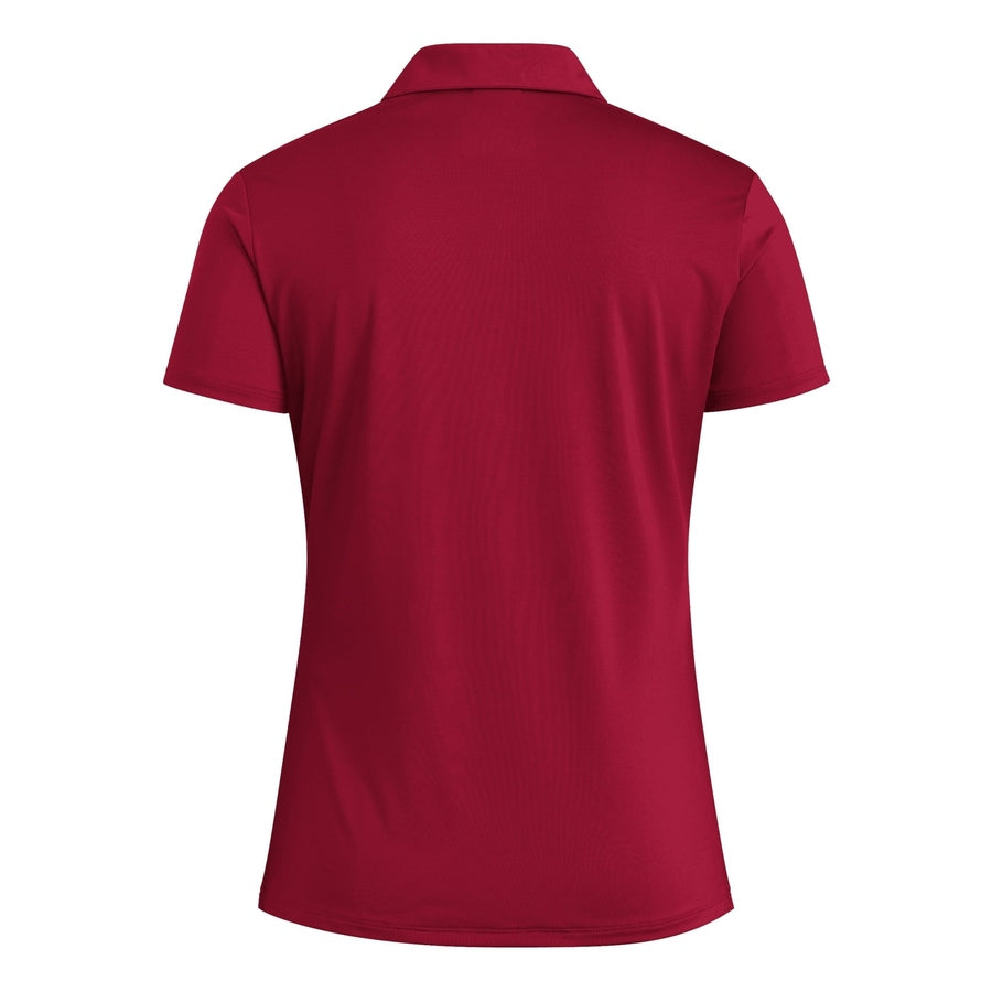 Adidas Ladies Ultimate365 Solid Polo Shirt - Red