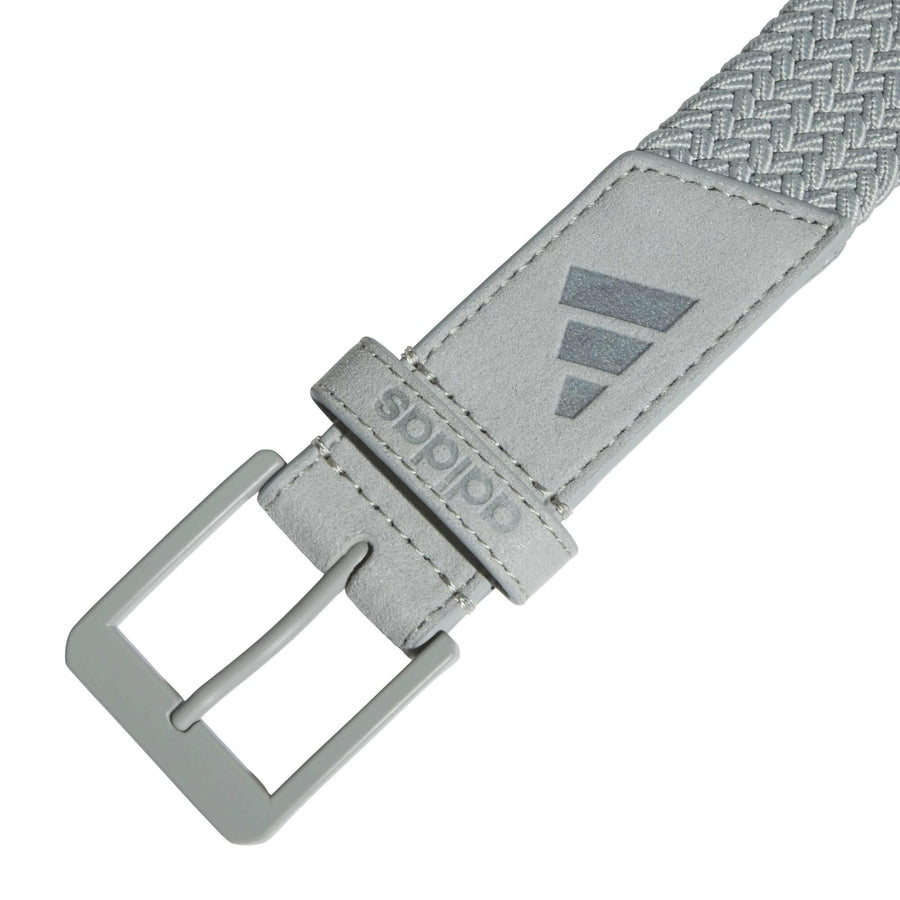 Adidas Braided Stretch Belt - Gray