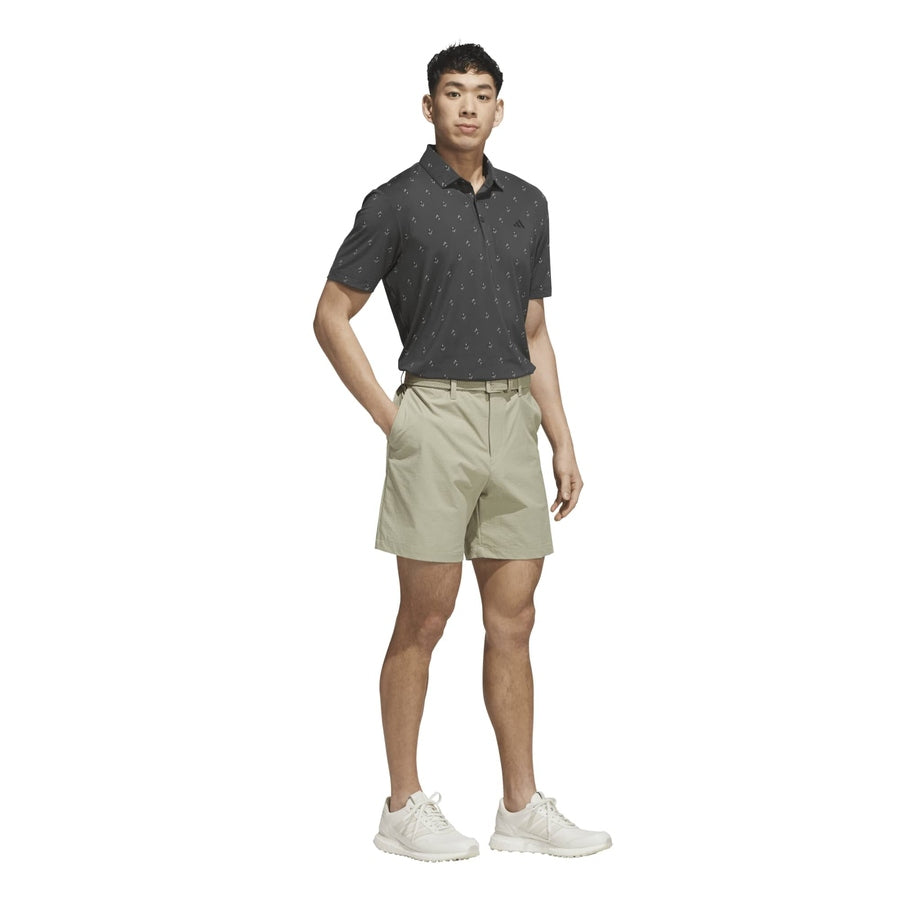 Polo Adidas Ultimate365 Essence Print Climacool - Noir