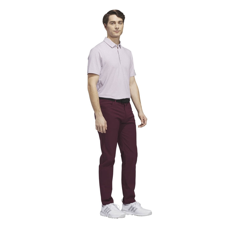 Polo imprimé Adidas Ultimate365+ Go-To - violet