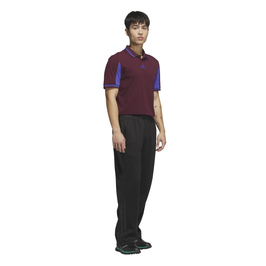Polo Adidas Beyond The Course Vent Twistknit - rouge