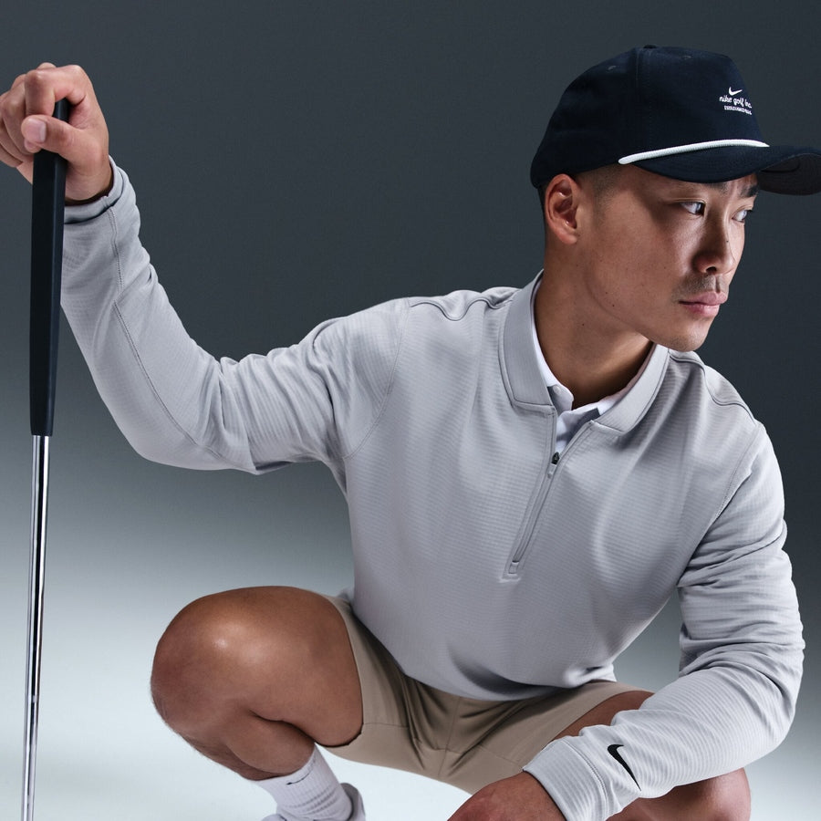 Haut de golf Nike Velocity Therma-FIT à demi-zip avec logo du parcours/de l’événement
