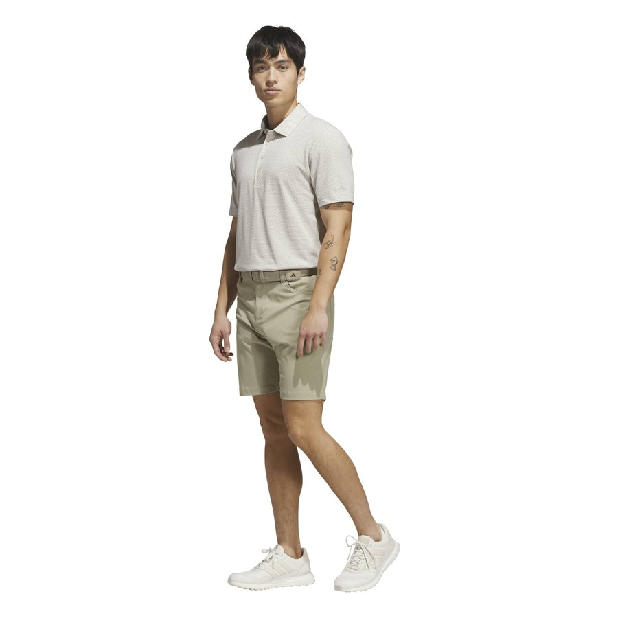 Polo Adidas Ultimate365+ Go-To imprimé - beige