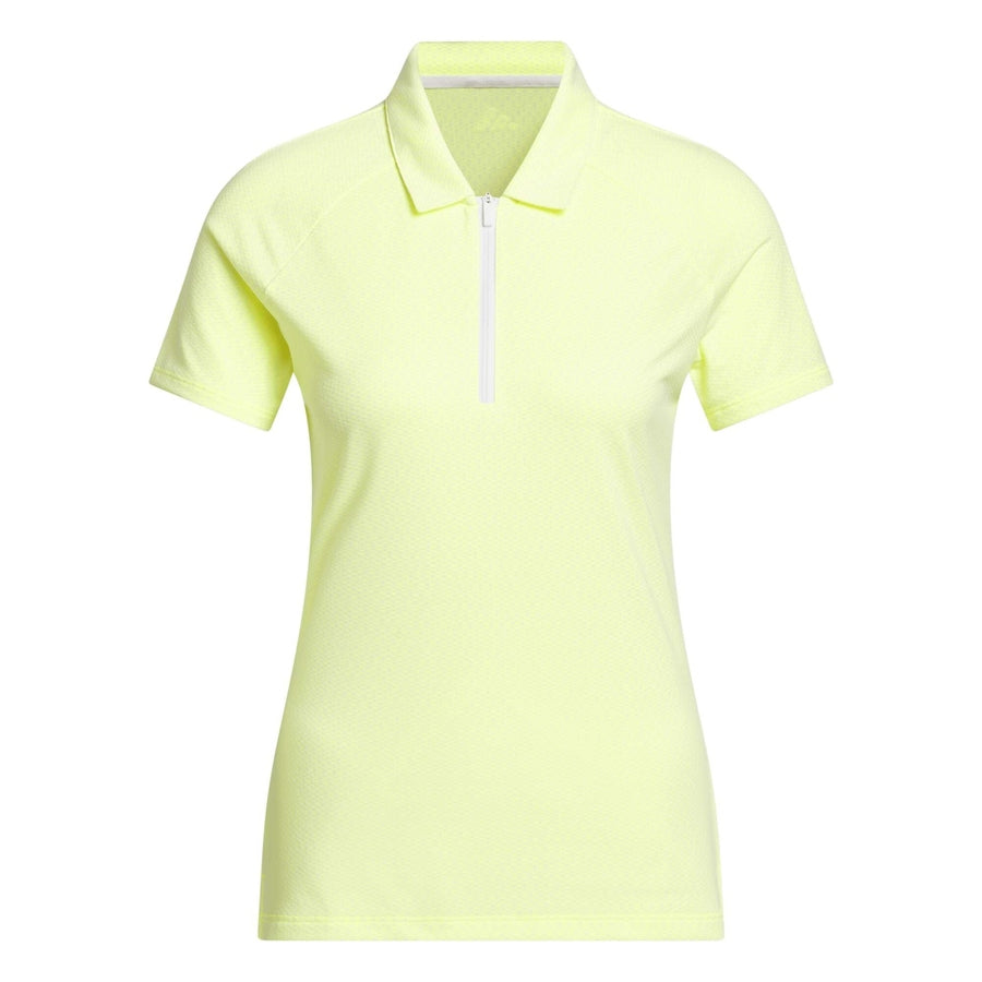 Polo Adidas Ultimate365 Melange Climacool pour femme - jaune