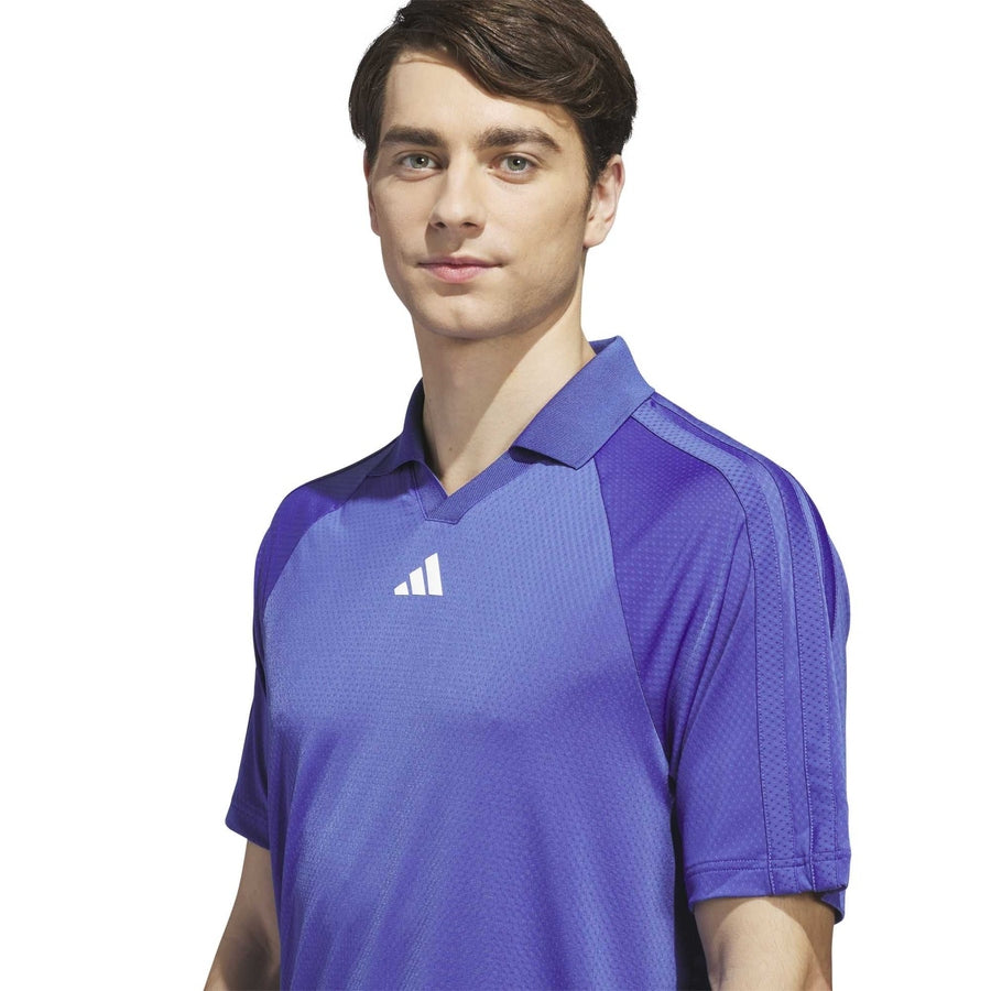 Adidas Beyond The Course Climacool Polo Shirt - Blue