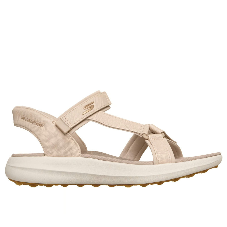 Skechers Ladies Slip-ins: GO GOLF Sandal - Natural