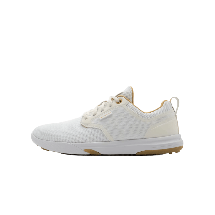 Travis Mathew The Daily Pro Hybrid Golf Shoe - White/Gum