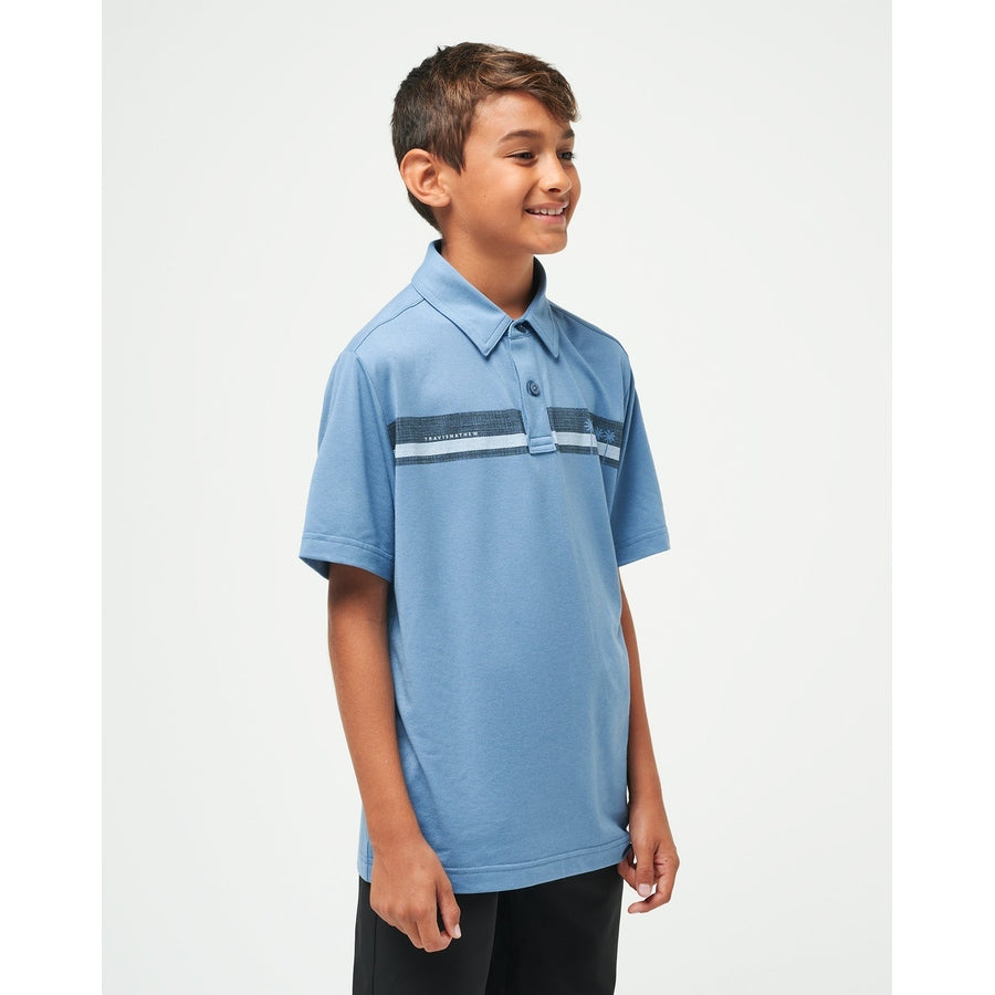 Travis Mathew Under A Palm Youth Polo