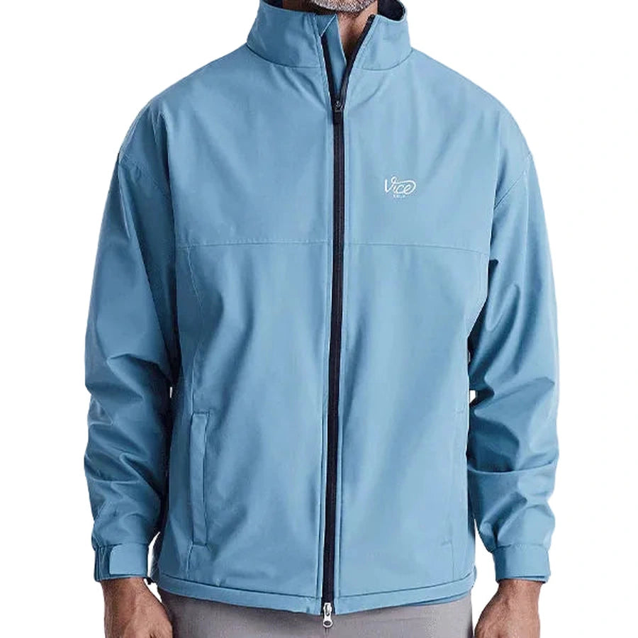 VICE Golf Embrace Shield Jacket - Smoke Blue
