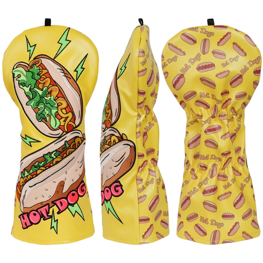 Premium Novelty Leather Driver Headcovers