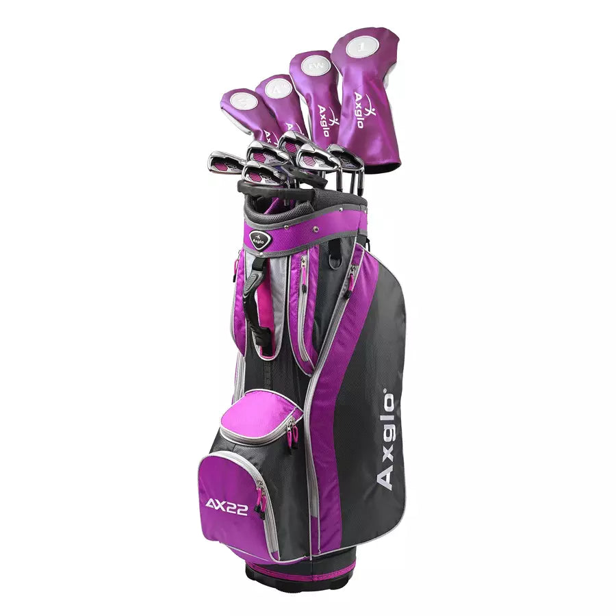 Axglo AX22 - 16 Piece Ladies Complete Golf Set