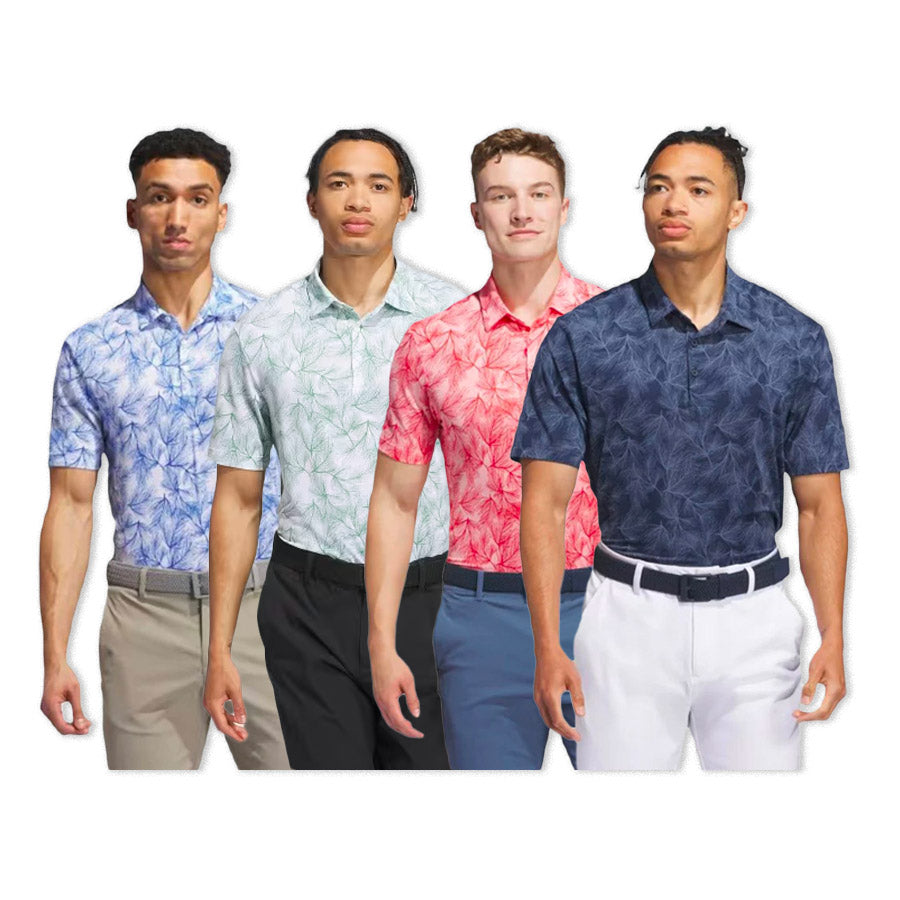 Adidas 2024 Ultimate365 Mesh Print Polo Shirt