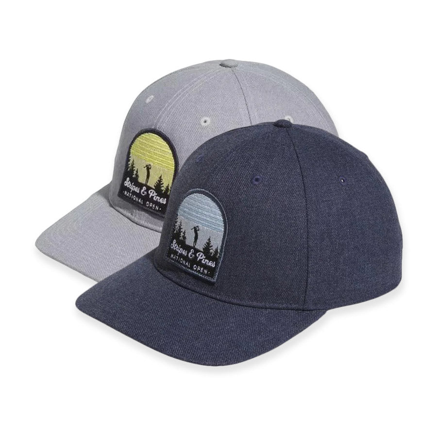 Adidas Stripes & Pines High Crown Hat