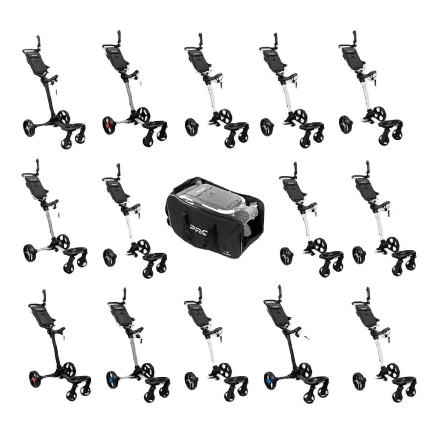 Chariot de golf pousseur Axglo Flip n' Go Pro
