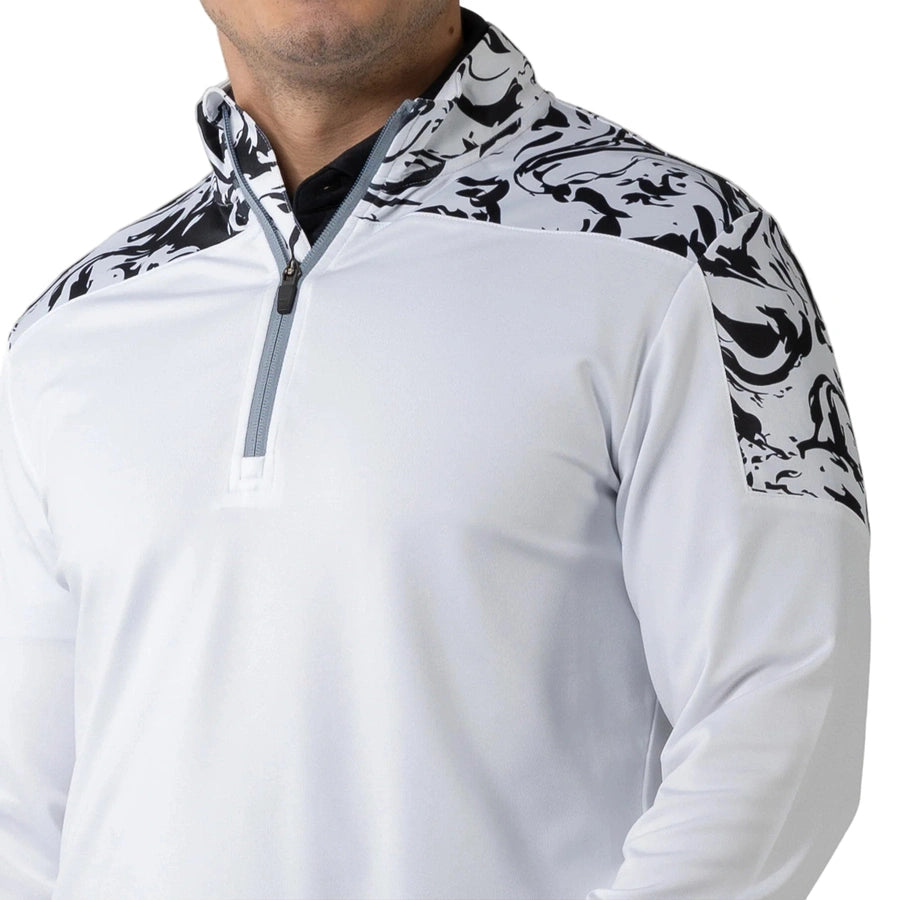 Levelwear Men's Luca Long Sleeve Golf Pullover