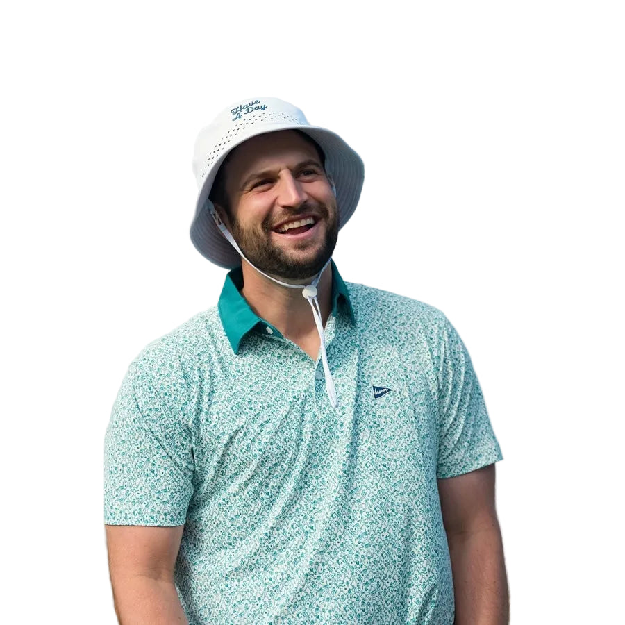 Breezy Golf Polo La course vers le 18