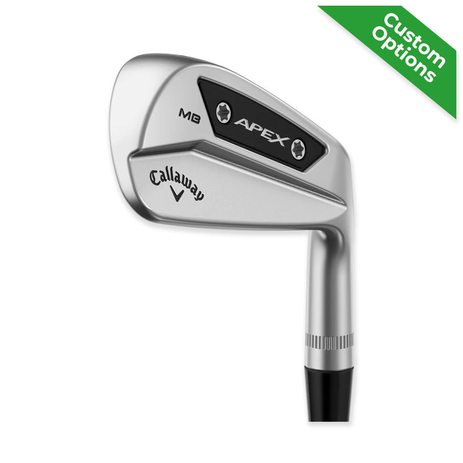 Callaway Apex MB Iron Set Steel Shaft - FREE Custom Options
