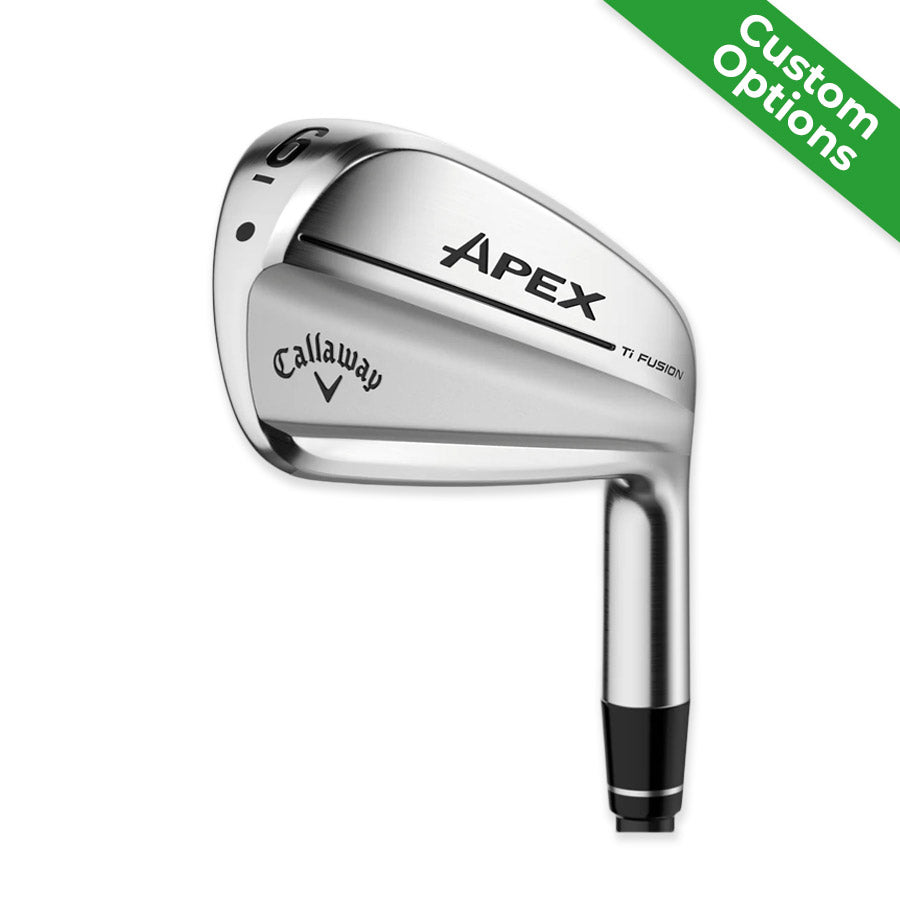 Callaway Apex Ti Fusion Plated Iron Set Steel Shaft