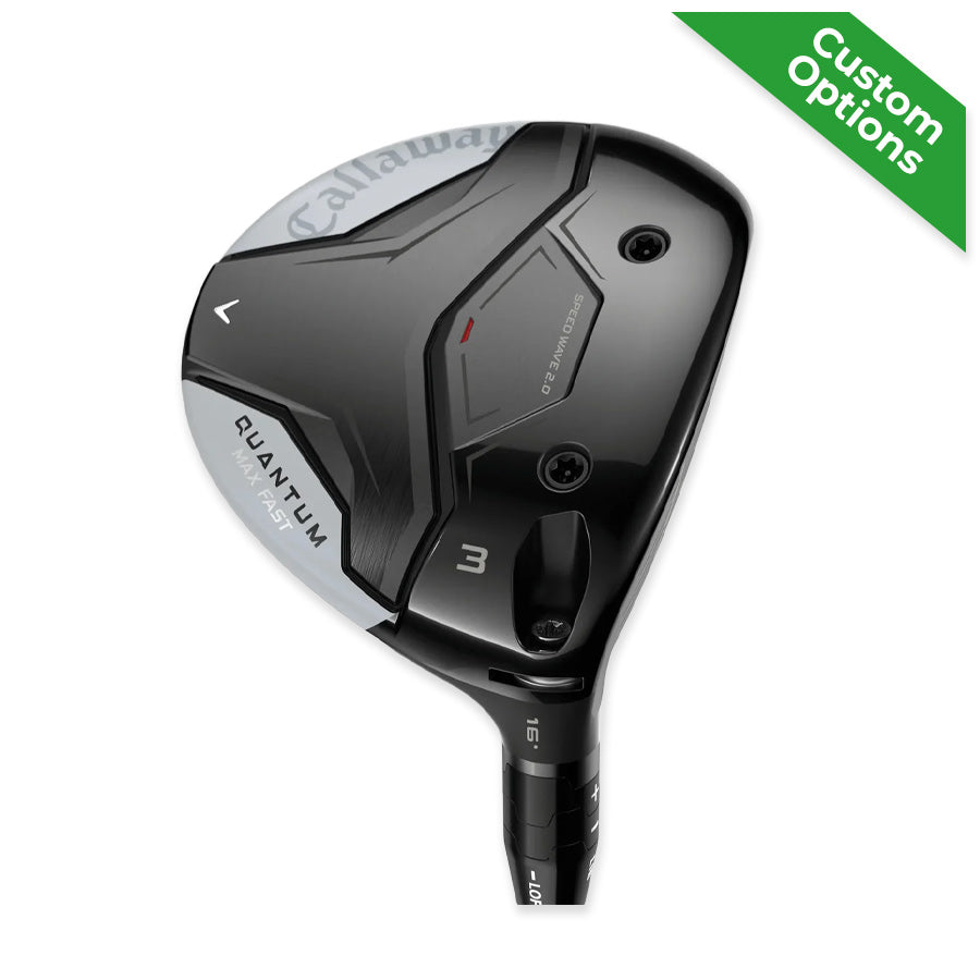 Callaway Ladies Quantum Max Fast Fairway Wood - FREE Custom Options