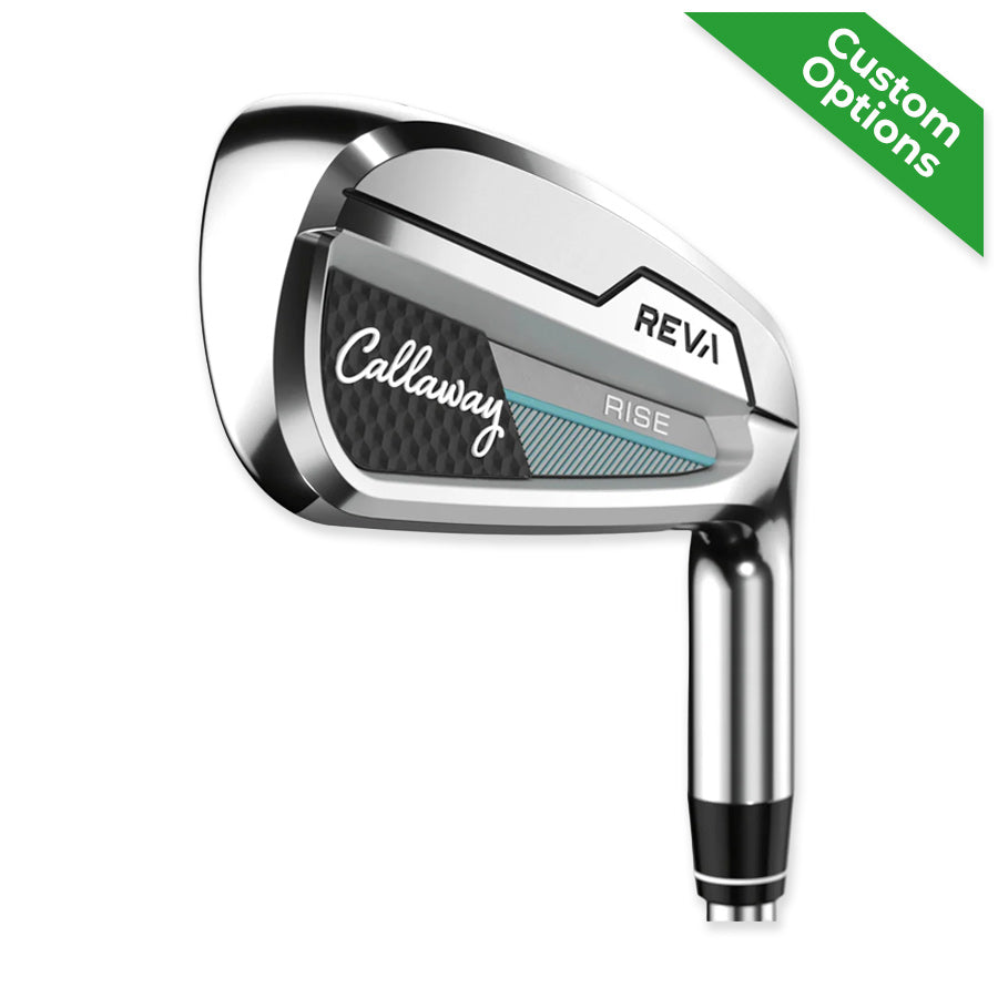 Callaway Ladies REVA Rise Iron Set Graphite Shaft - FREE Custom Options
