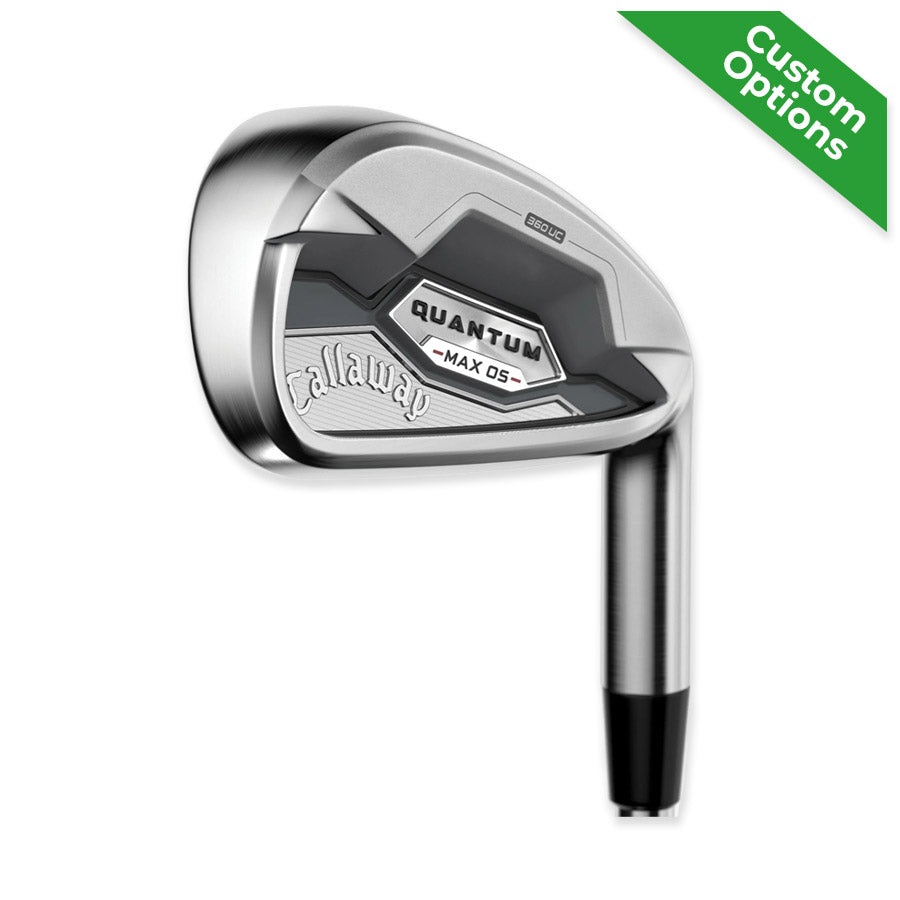 Callaway Quantum Max OS Iron Set Steel Shaft - FREE Custom Options