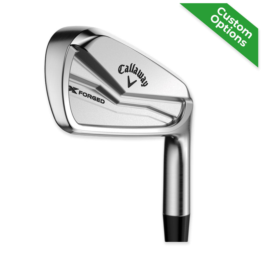 Callaway X Forged Iron Set Steel Shaft - FREE Custom Options