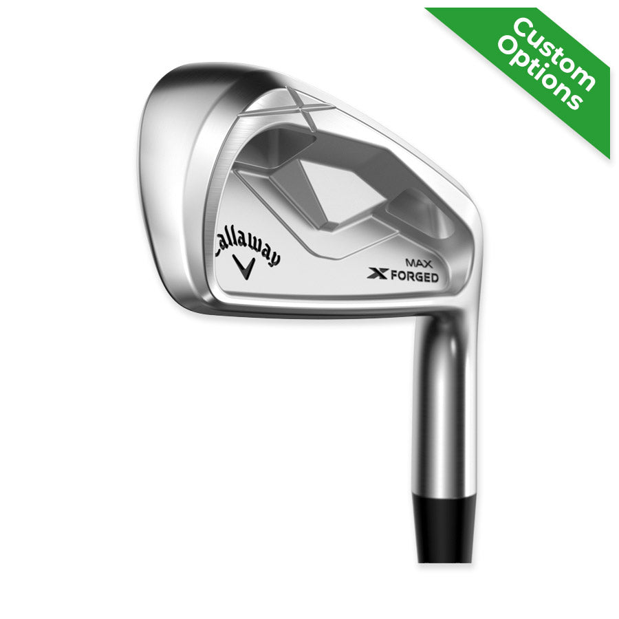 Callaway X Forged Max Iron Set Graphite Shaft - FREE Custom Options