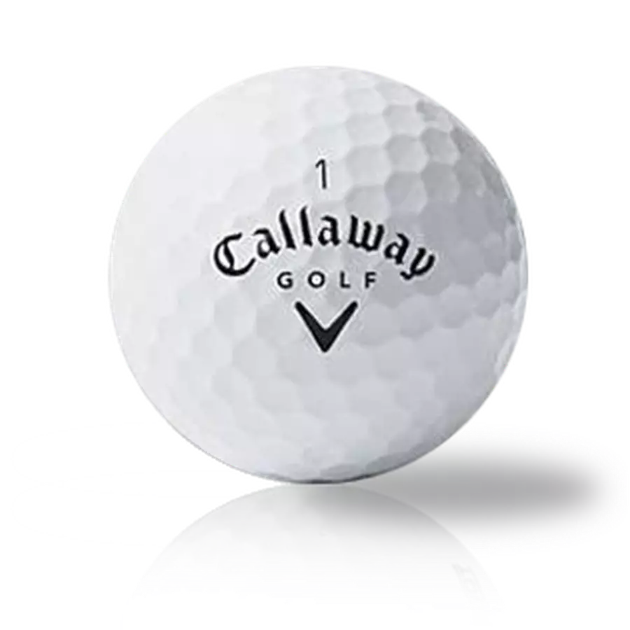 60 Callaway Mix White Golf Balls - 2nd Grade Recycled