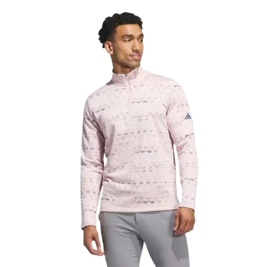 Adidas Core Printed Quarter Zip Pullover
