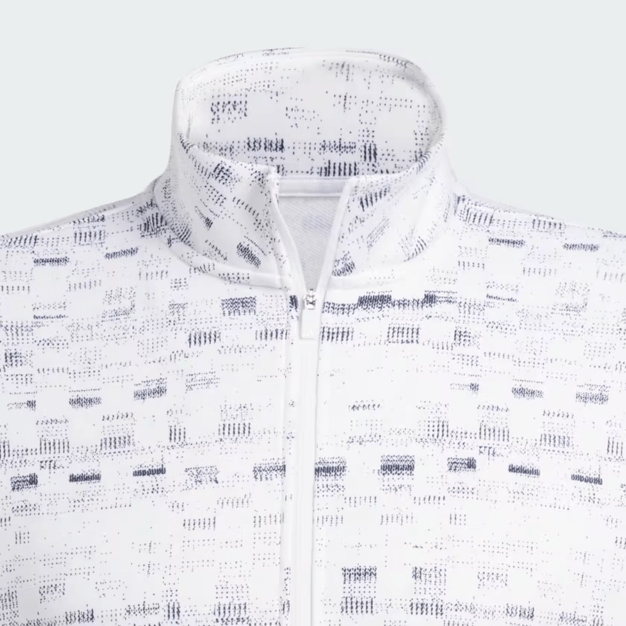 Adidas Core Printed Quarter Zip Pullover