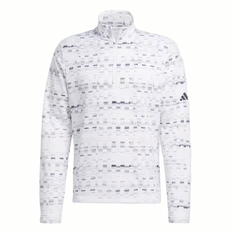 Adidas Core Printed Quarter Zip Pullover