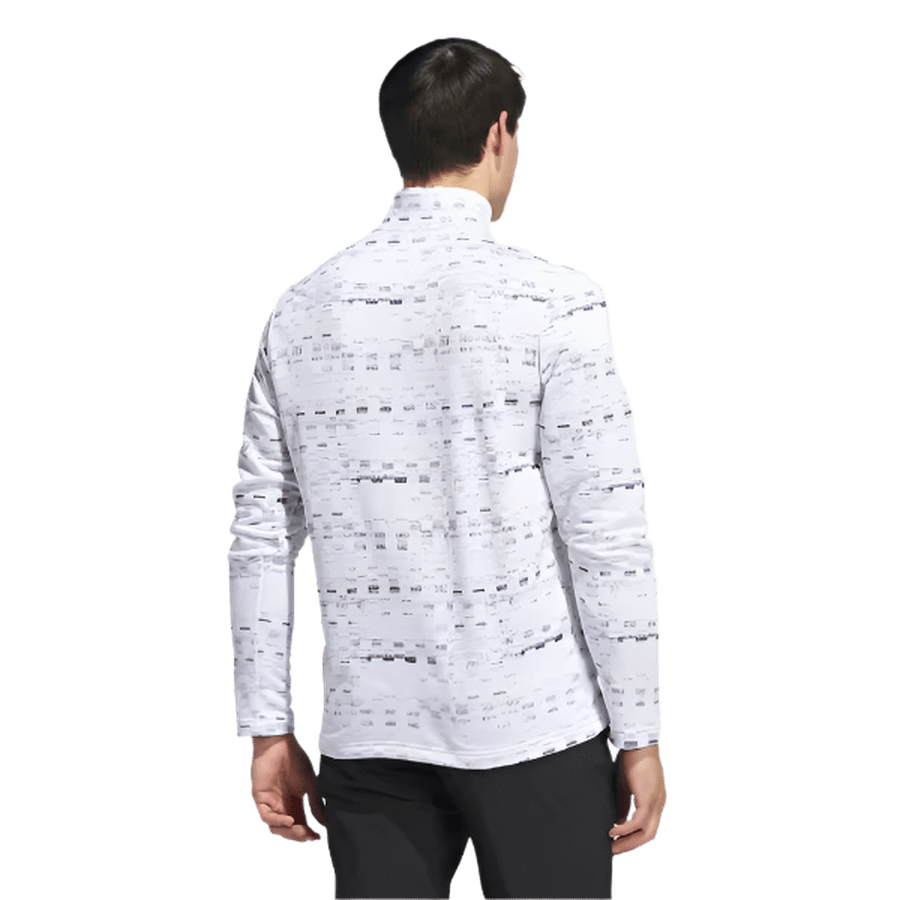 Adidas Core Printed Quarter Zip Pullover