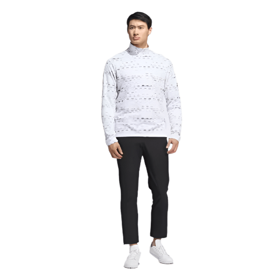 Adidas Core Printed Quarter Zip Pullover