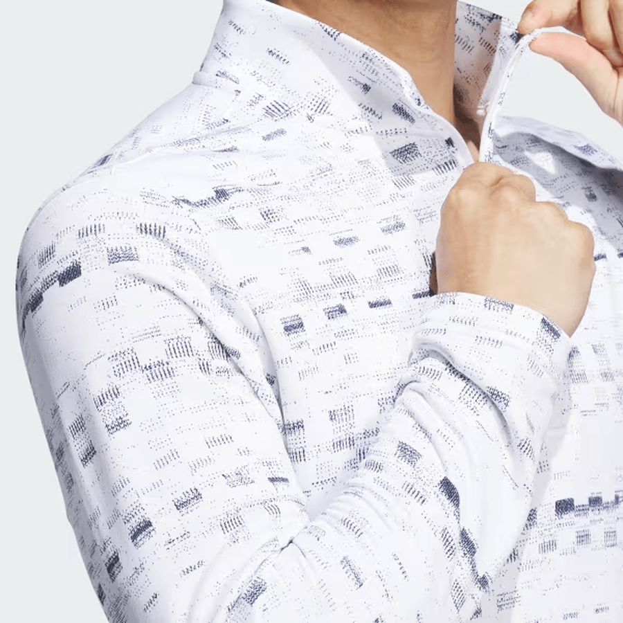 Adidas Core Printed Quarter Zip Pullover