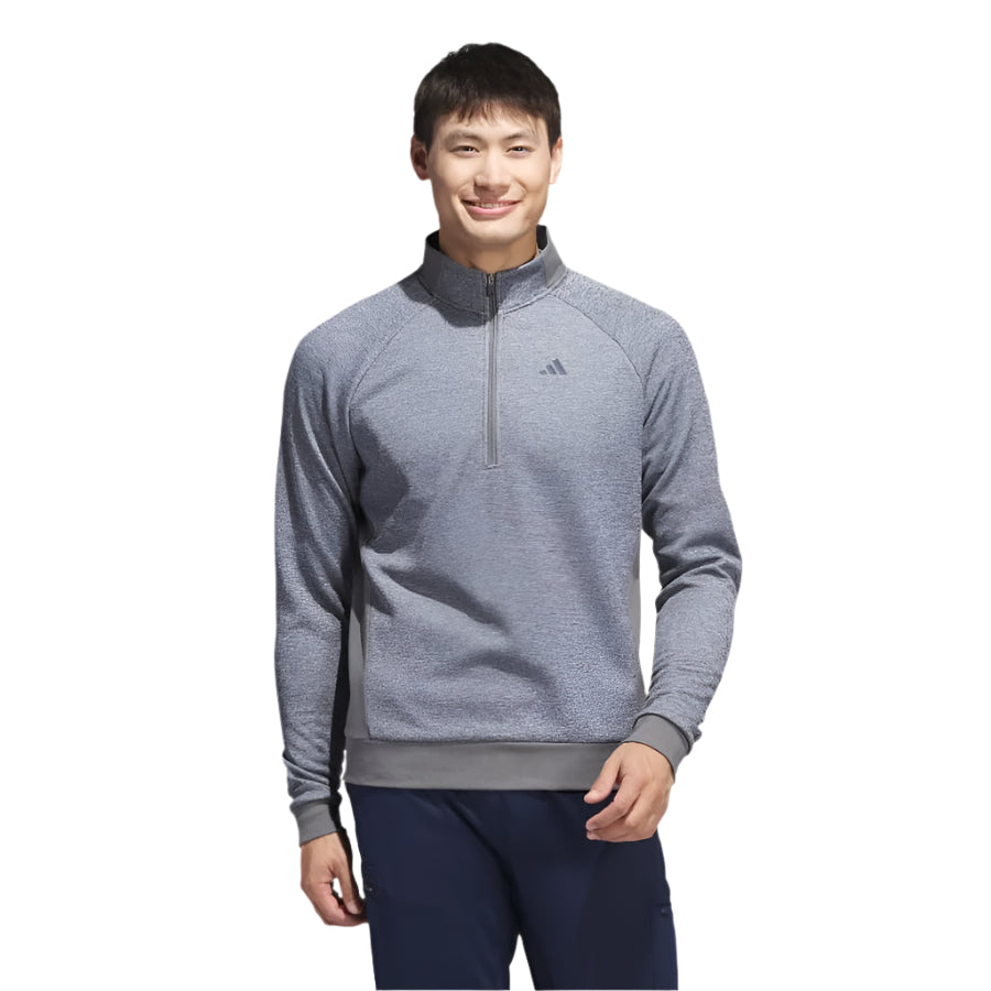 Adidas Men's Golf DWR Quarter-Zip Pullover - Navy | Free Shipping