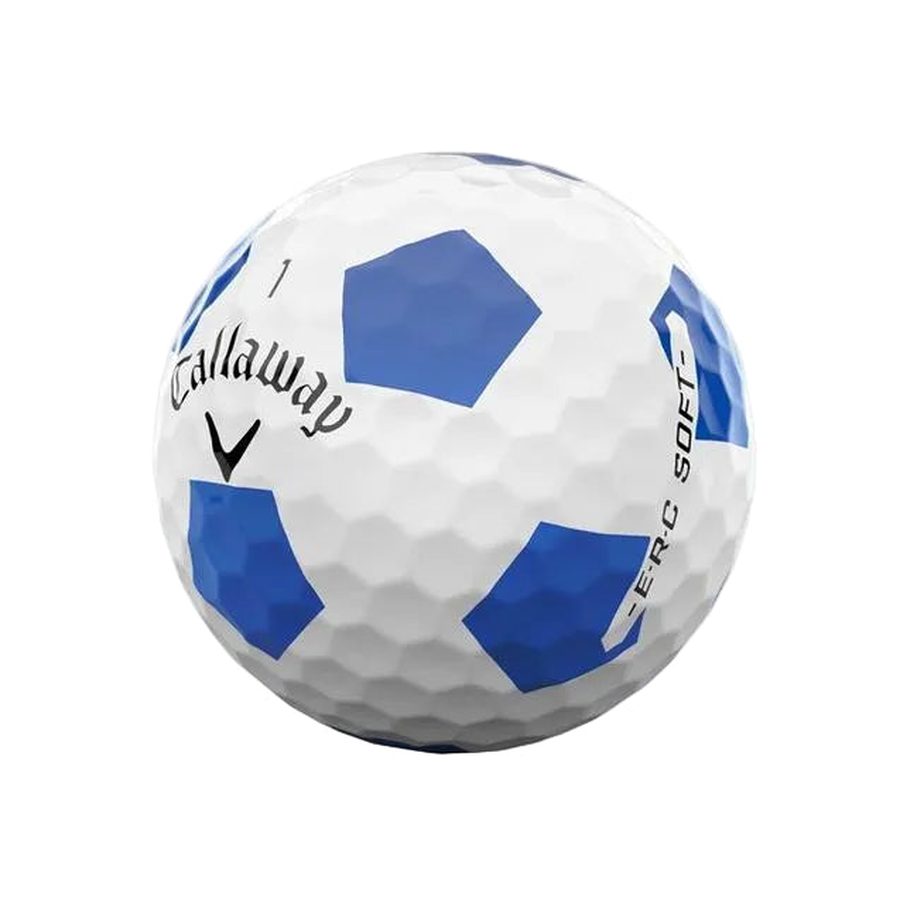 2 Dozen Callaway ERC Truvis Blue 2024 Golf Balls - Logo Overrun
