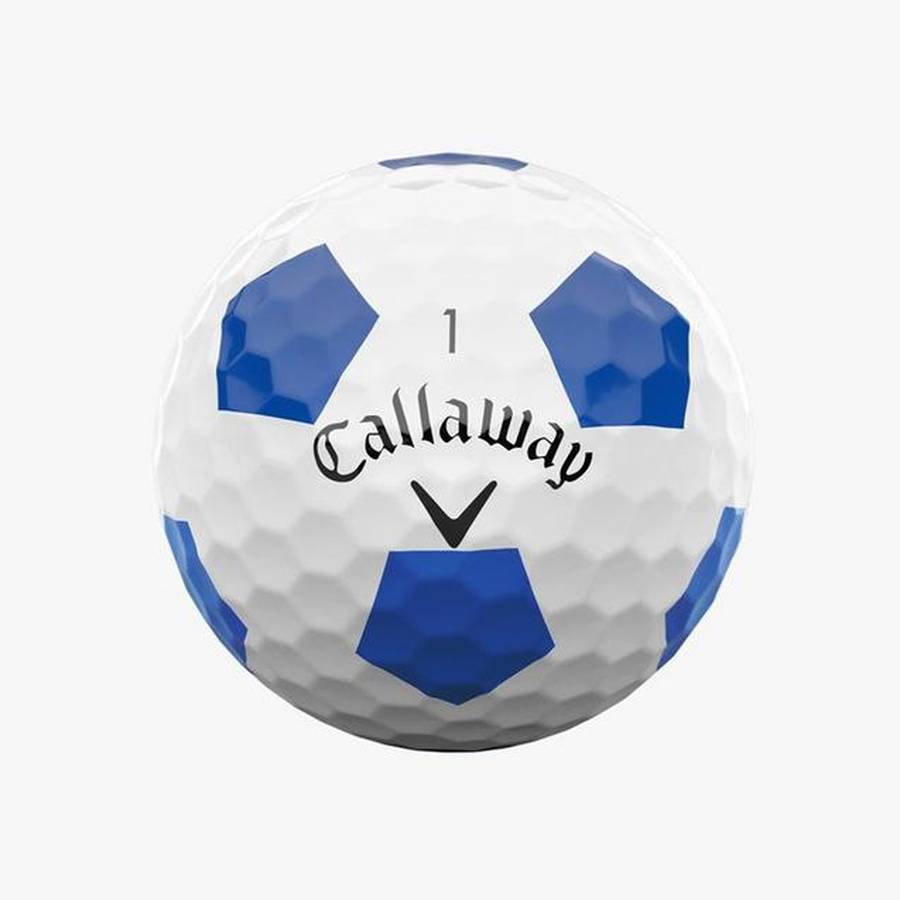 2 Dozen Callaway ERC Truvis Blue 2024 Golf Balls - Logo Overrun