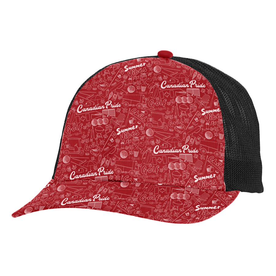 Levelwear Canadian Pride Snapback Hat App Special