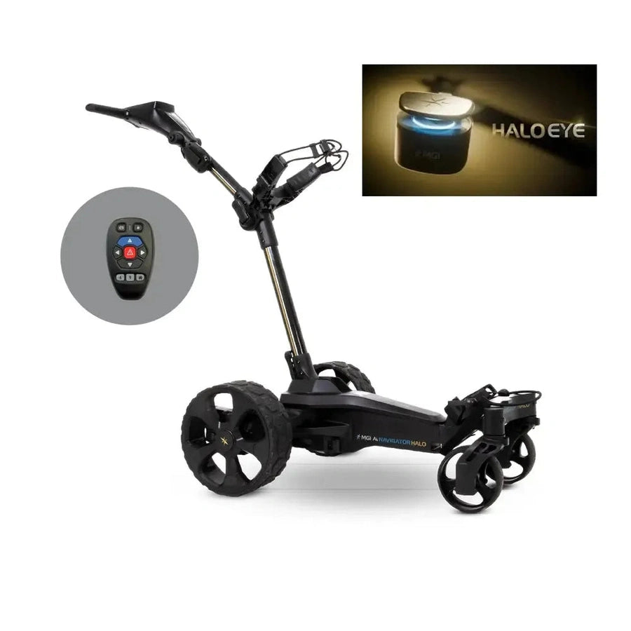 MGI Ai Navigator Halo + Halo Eye Bundle Electric Remote Golf Cart