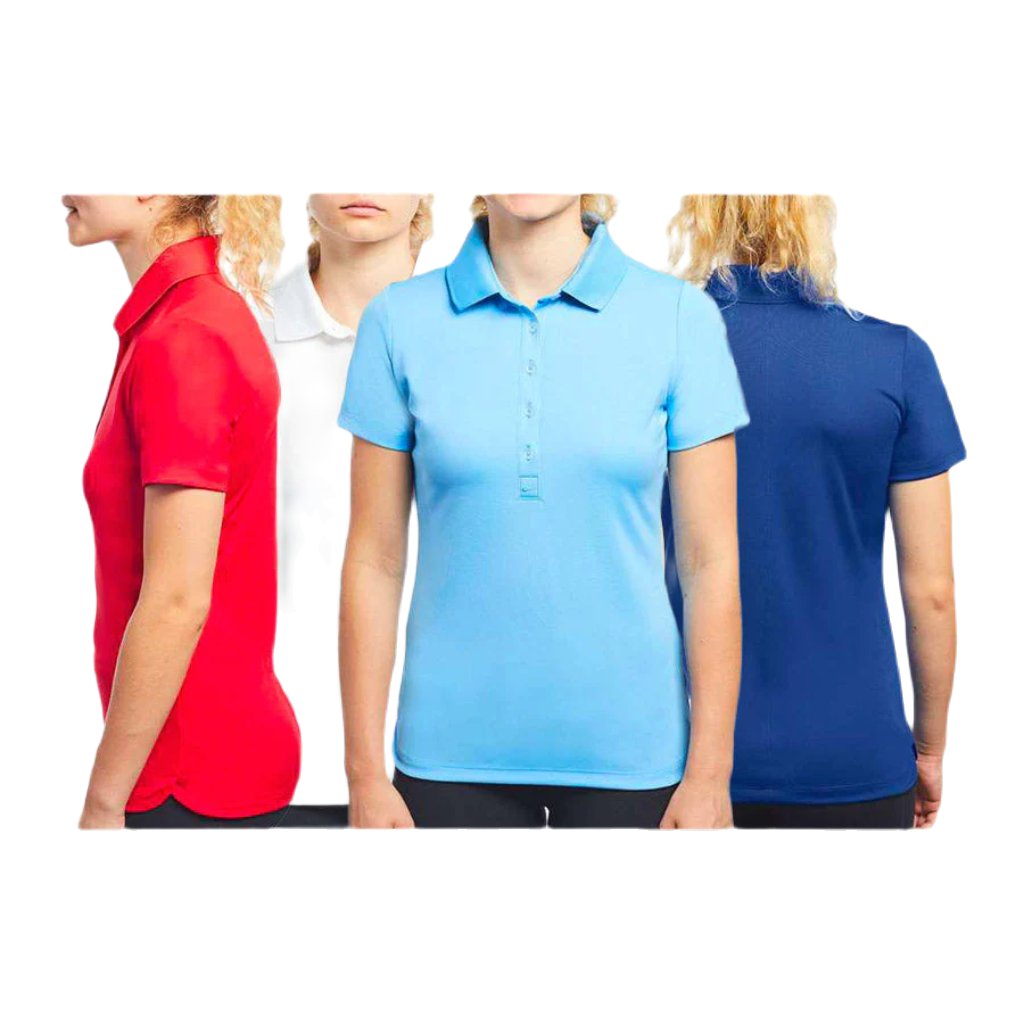 Nike Ladies Dri-Fit Golf Polos 2 for $60