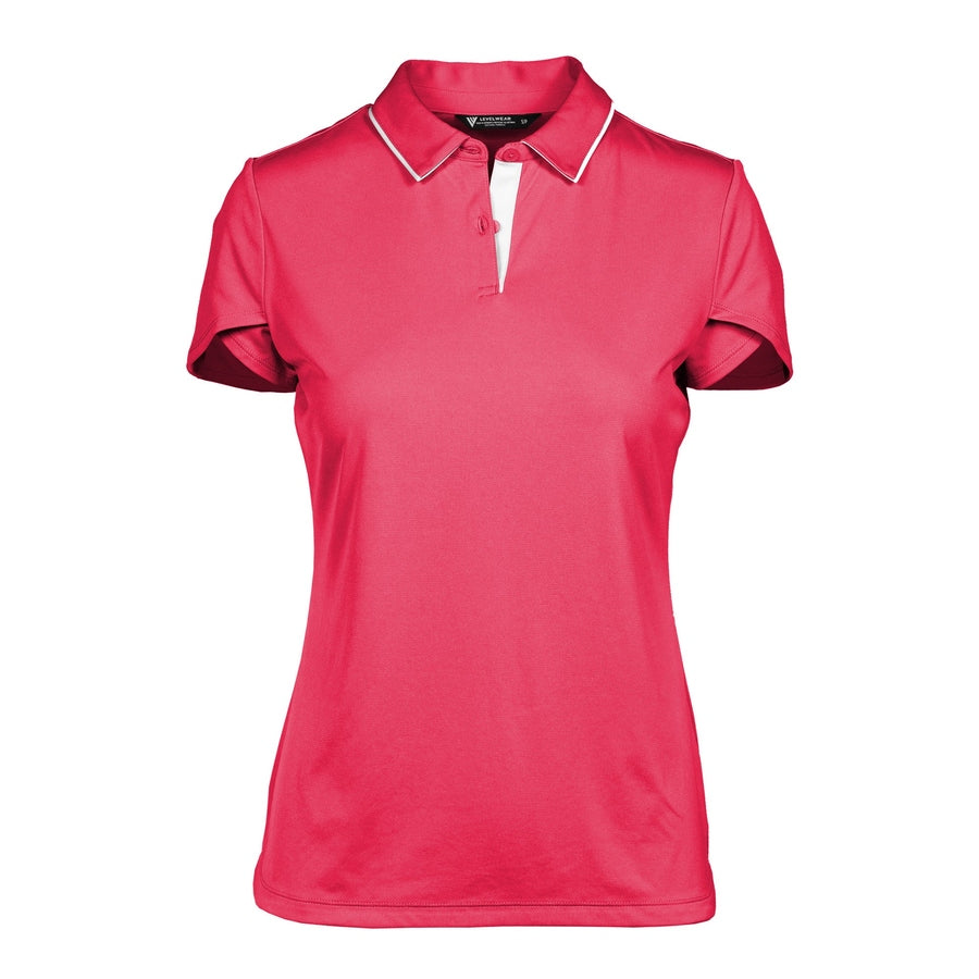 Polo femme à manches courtes Levelwear Saturn