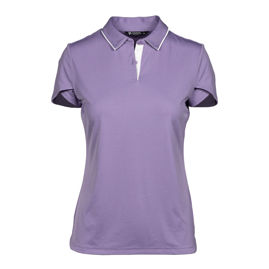 Polo à manches courtes Saturn pour femme Levelwear