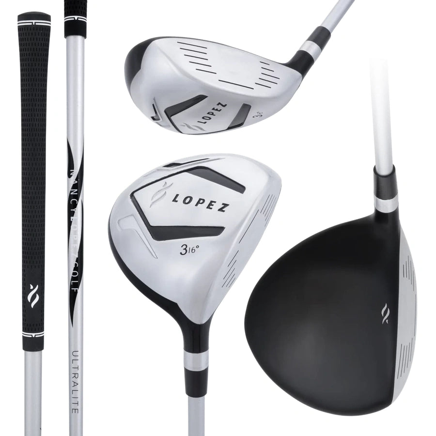 Nancy Lopez Signature 19-Piece Cart Bag Package Set - White