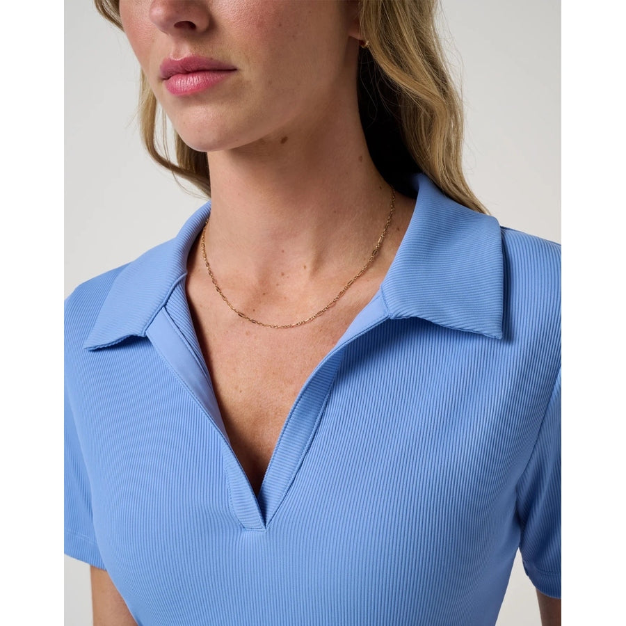 Travis Mathew Ladies Moveknit V-Neck Polo