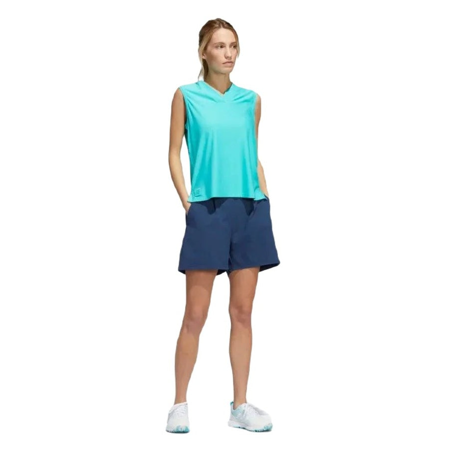 Adidas Ladies Go-To Sleeveless Polo Shirt