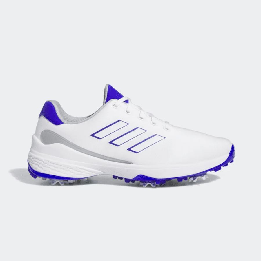 Adidas ZG23 Golf Shoes - White/Blue