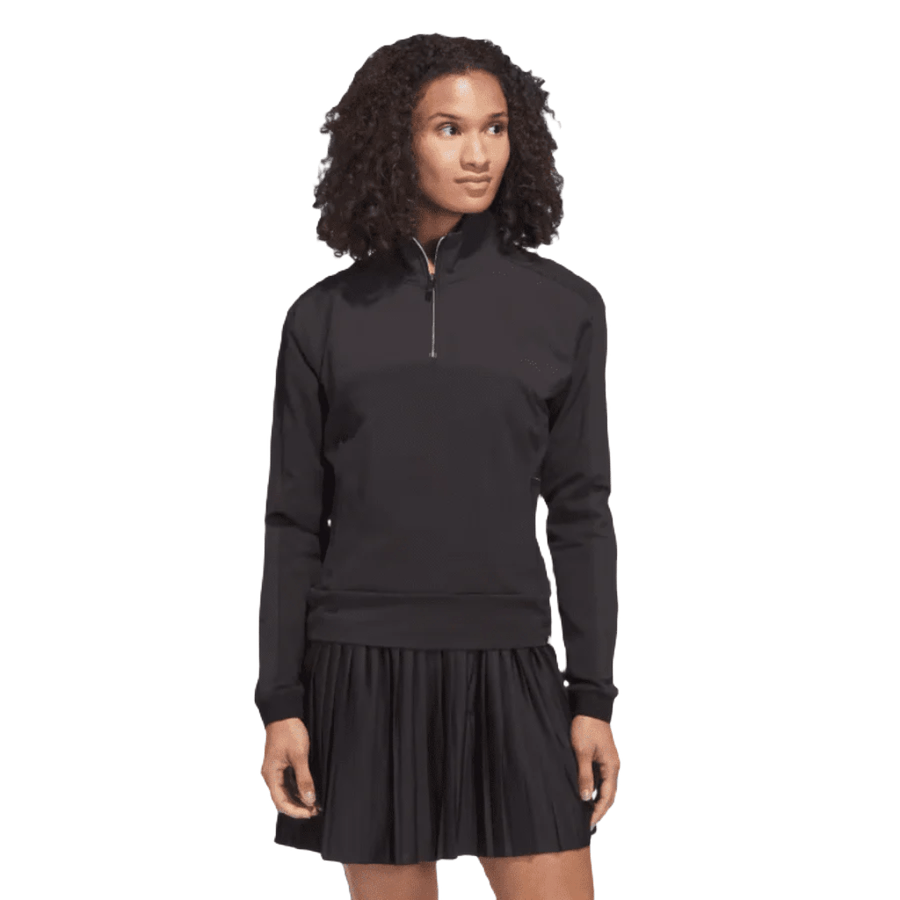 Sunday Swagger Womens Golf Half Zip Black Golf Pullover Online