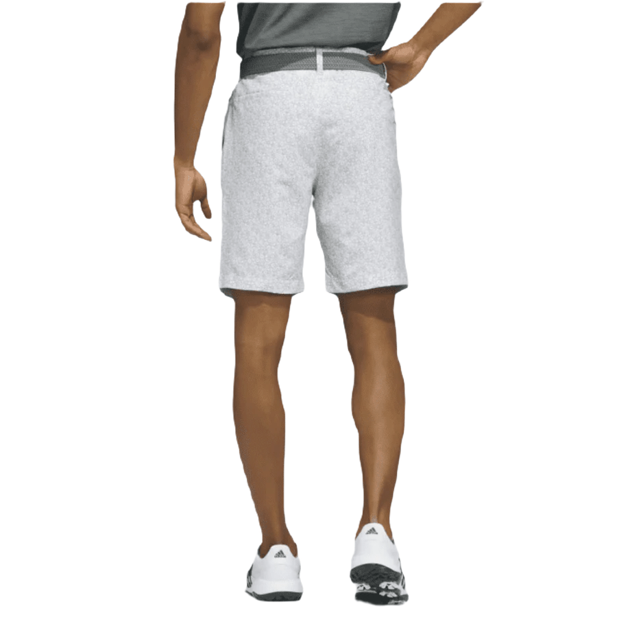 Adidas Ultimate365 9-Inch Printed Golf Shorts - Grey