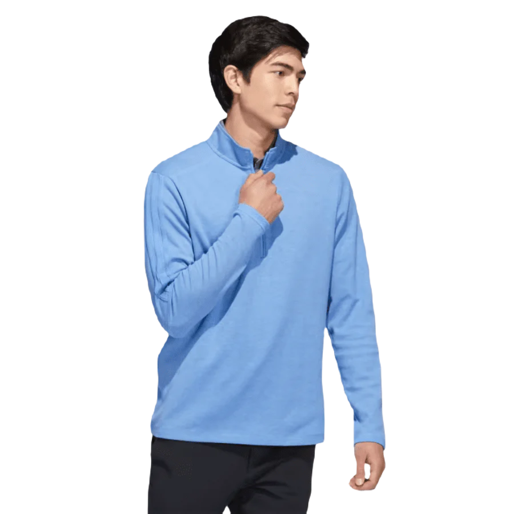 Adidas 3-Stripes Quarter-Zip Pullover
