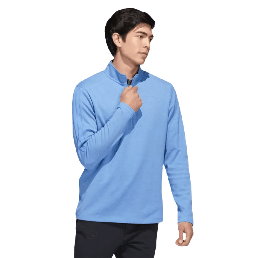 Adidas 3-Stripes Quarter-Zip Pullover